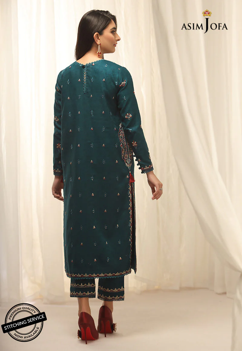 AJWE-15 EMBROIDERED SELF-JACQUARD 2 PCS - Image 5