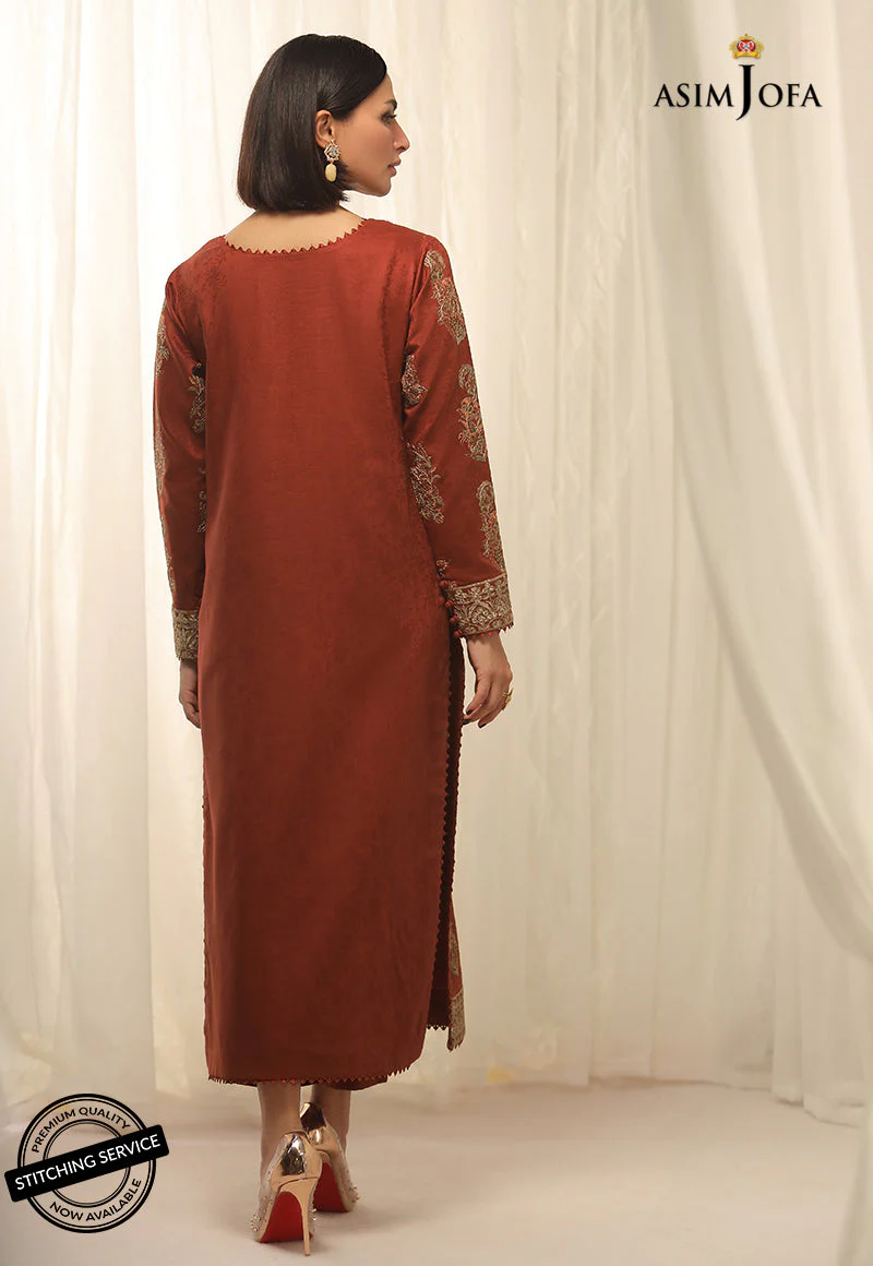 AJWE-16 EMBROIDERED SELF-JACQUARD 2 PCS - Image 5