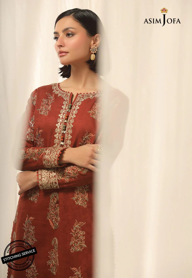 AJWE-16 EMBROIDERED SELF-JACQUARD 2 PCS - Image 7