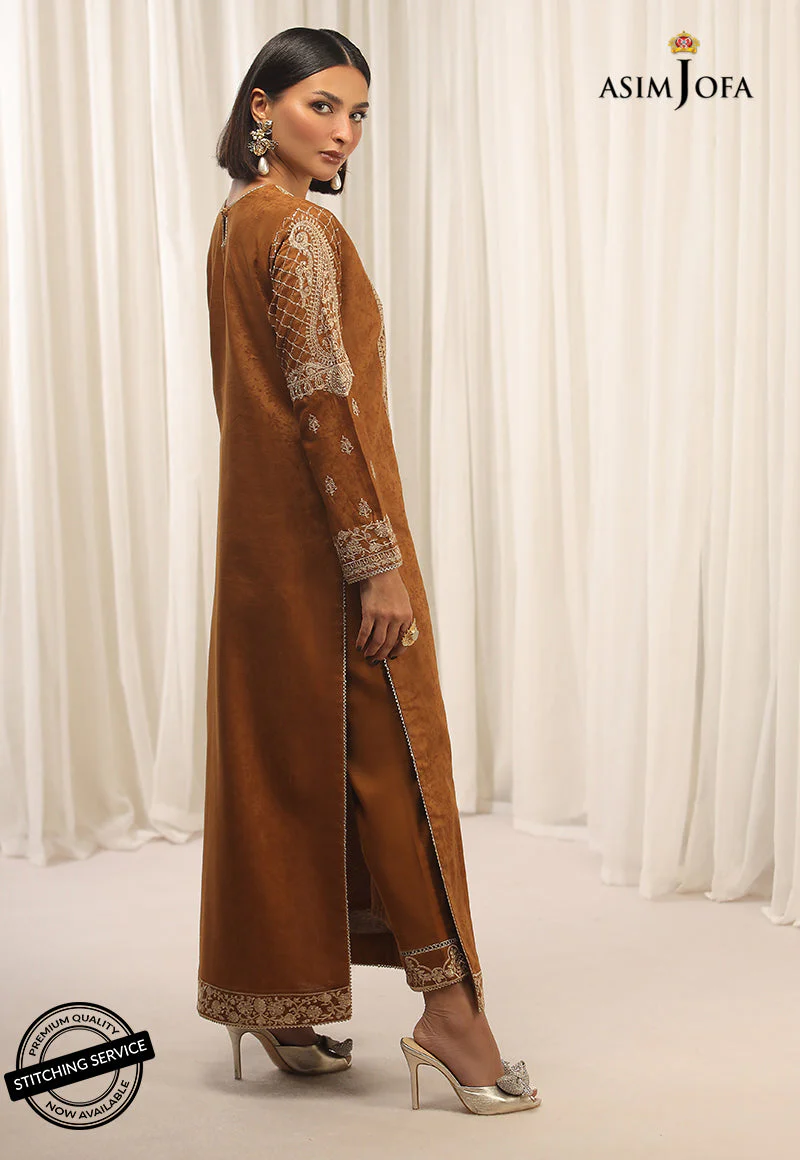 AJWE-20 EMBROIDERED SELF-JACQUARD 2 PCS - Image 4