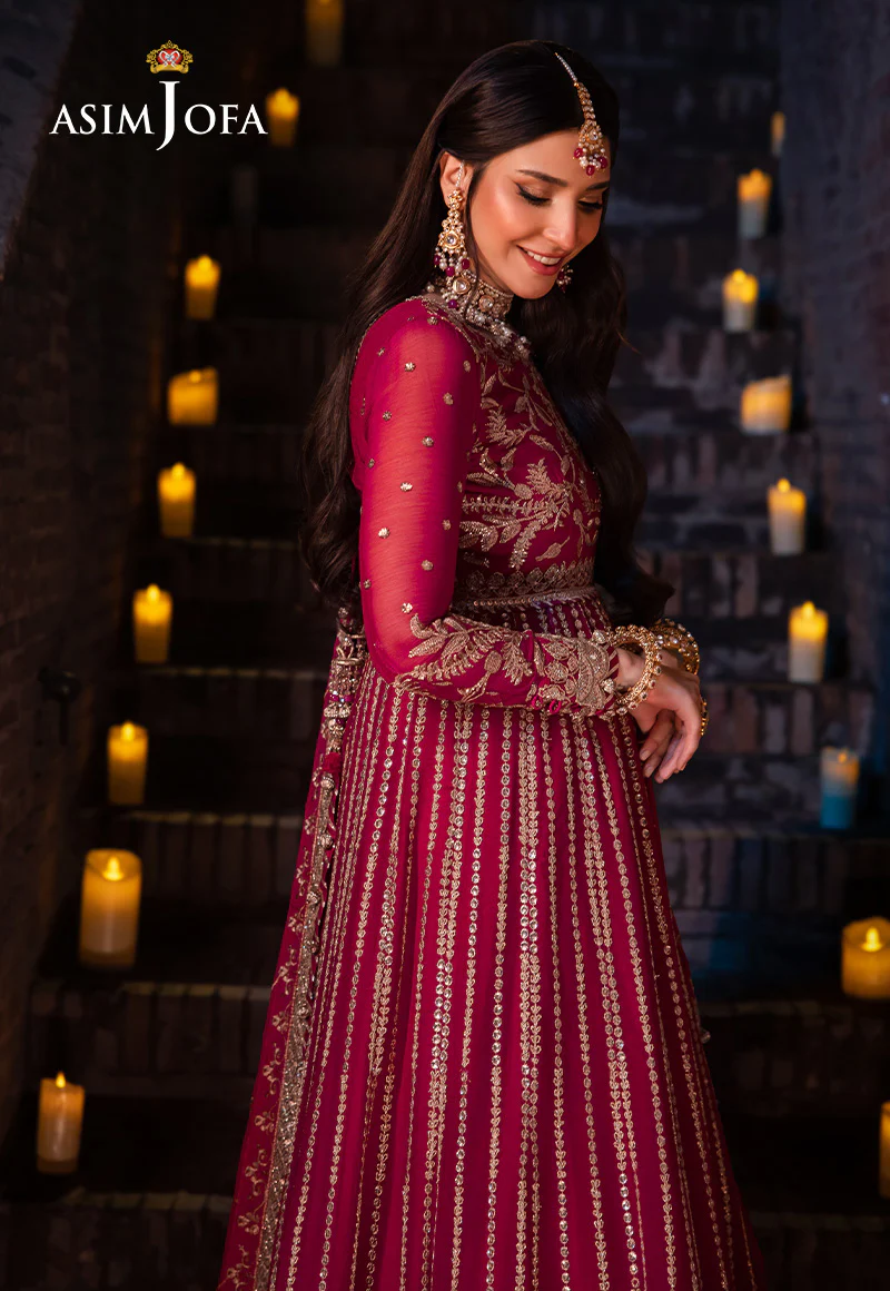 AJYV-07 EMBROIDERED CHIFFON 3 PCS - Image 4