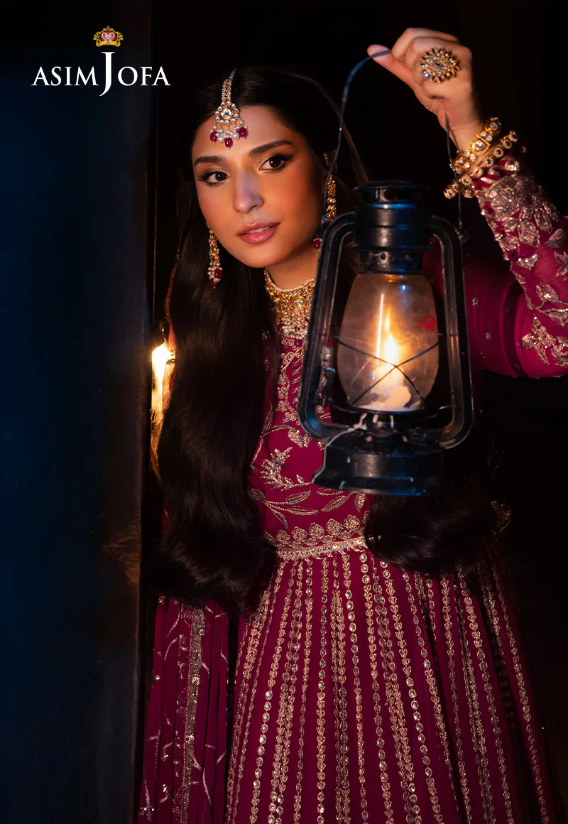 AJYV-07 EMBROIDERED CHIFFON 3 PCS - Image 5