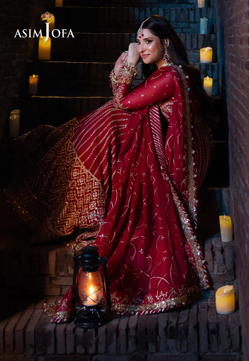 AJYV-07 EMBROIDERED CHIFFON 3 PCS - Image 6