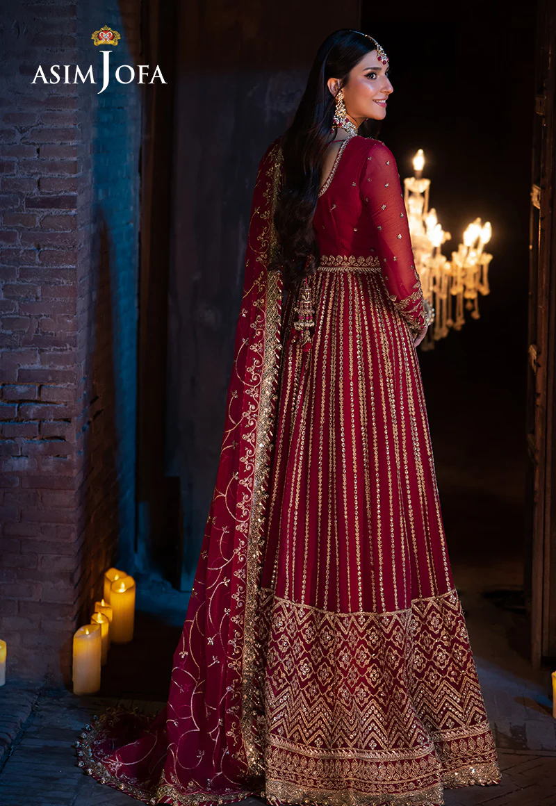 AJYV-07 EMBROIDERED CHIFFON 3 PCS - Image 7