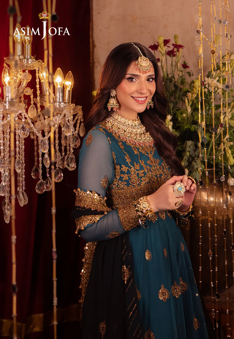 AJYV-09 EMBROIDERED CHIFFON 3 PCS - Image 6