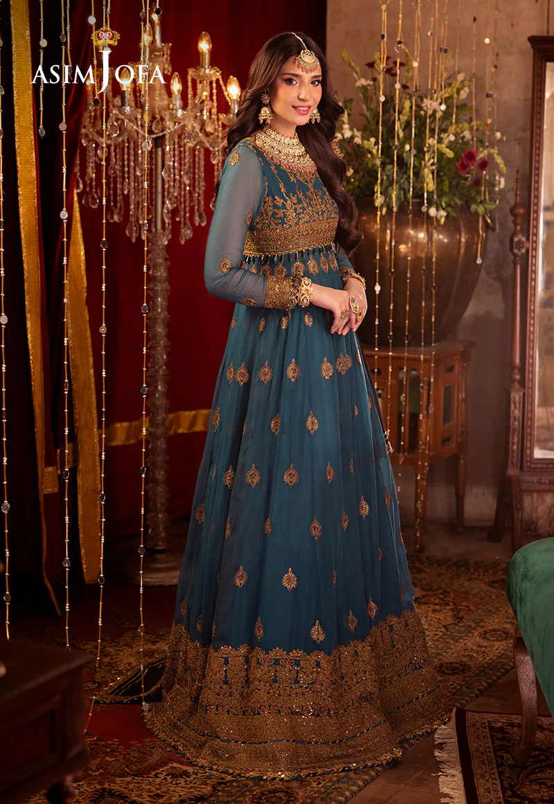 AJYV-09 EMBROIDERED CHIFFON 3 PCS - Image 7